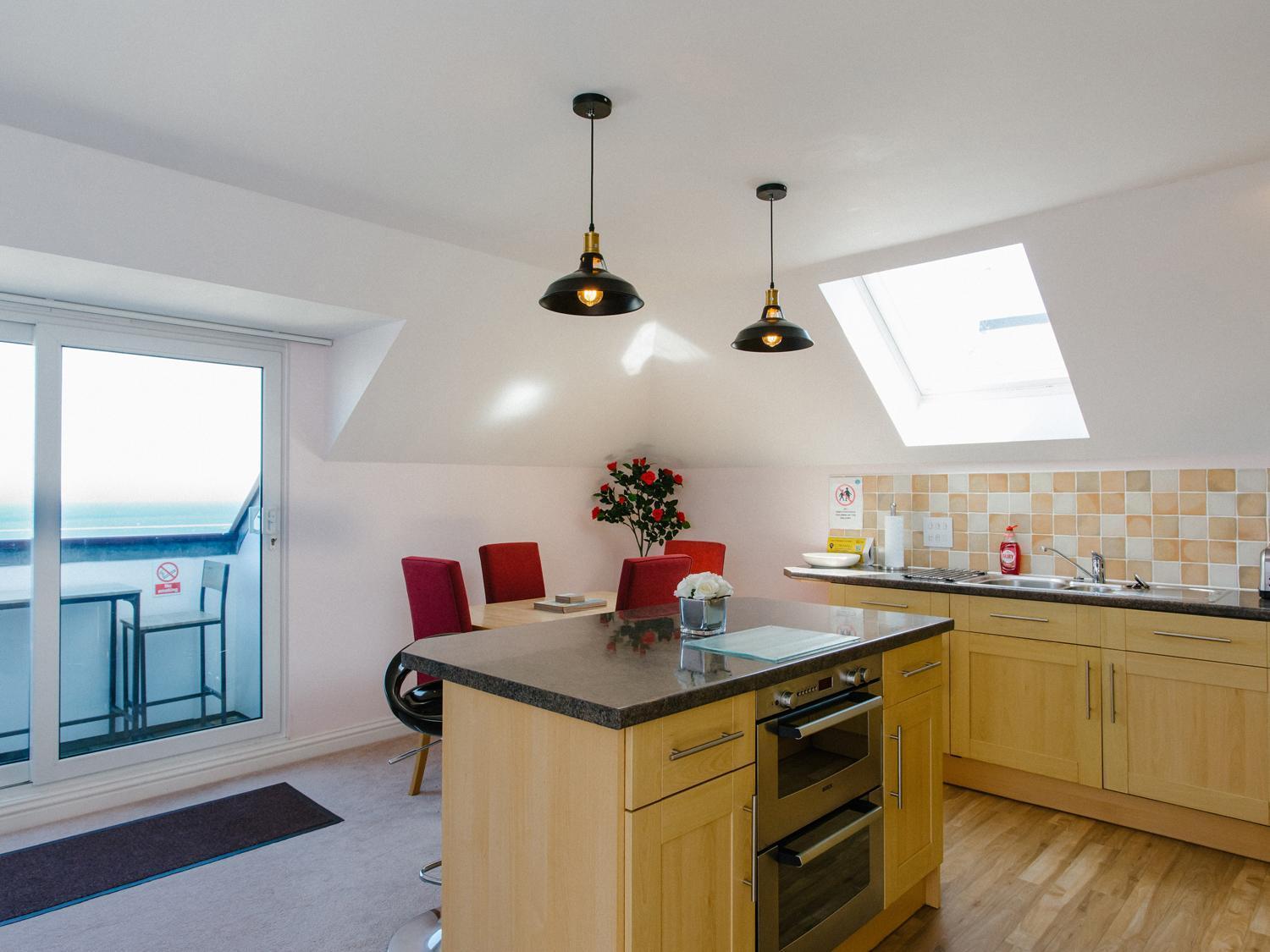 Ferienwohnung Cribbar View New Quay Exterior foto